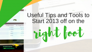 Useful Tips and Tools to Start 2013 Off On the